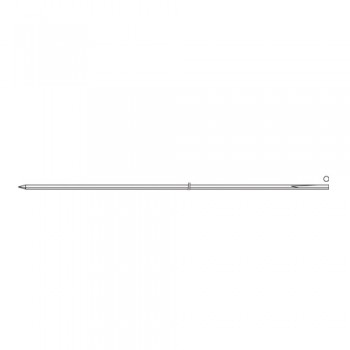 Kirschner Wire Drill Trocar Pointed - Round End Stainless Steel, 16 cm - 6 1/4" Diameter 1.0 mm Ø